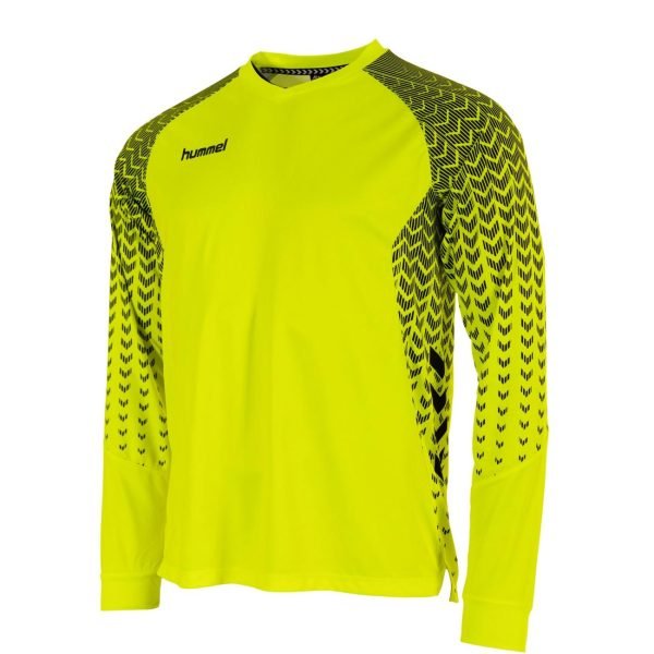 Hummel Orlando Goalkeeper Shirt LS - Neon Yellow/Black